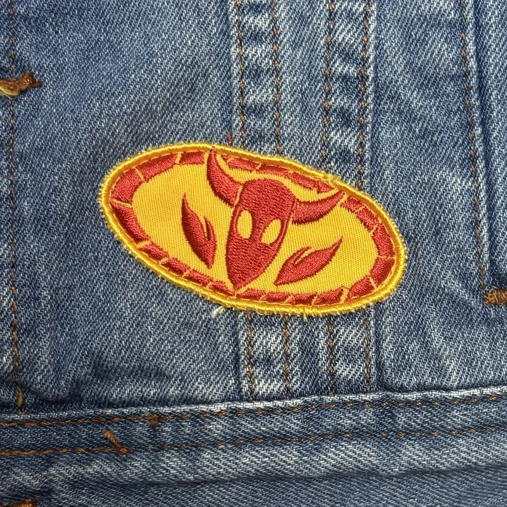 Disney Pixar Toy Story Woody Denim Jean Jacket Patches size 4
